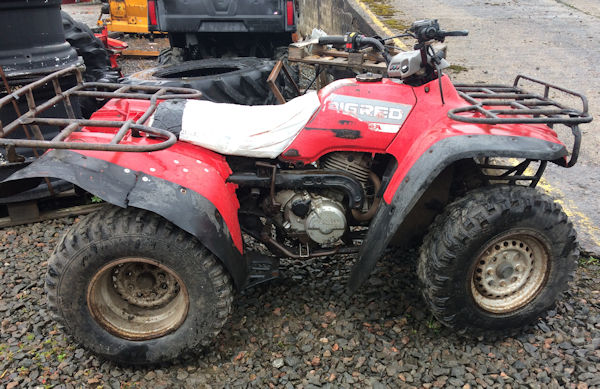 Honda Big Red 300cc ATV for sale 1 - McLaren Tractors